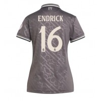 Echipament fotbal Real Madrid Endrick #16 Tricou Treilea 2024-25 pentru femei maneca scurta